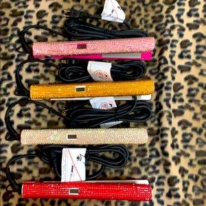 Bling titanium digital flat irons. Brand New